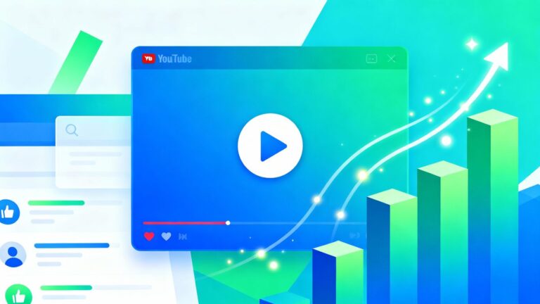 Interface do YouTube com vídeo e elementos de busca.
