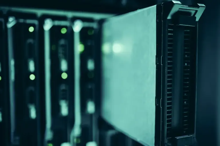 Servidor de dados em data center